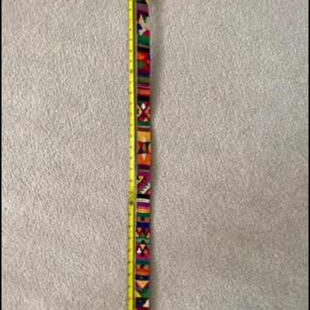 Colorful Patterned Belt
